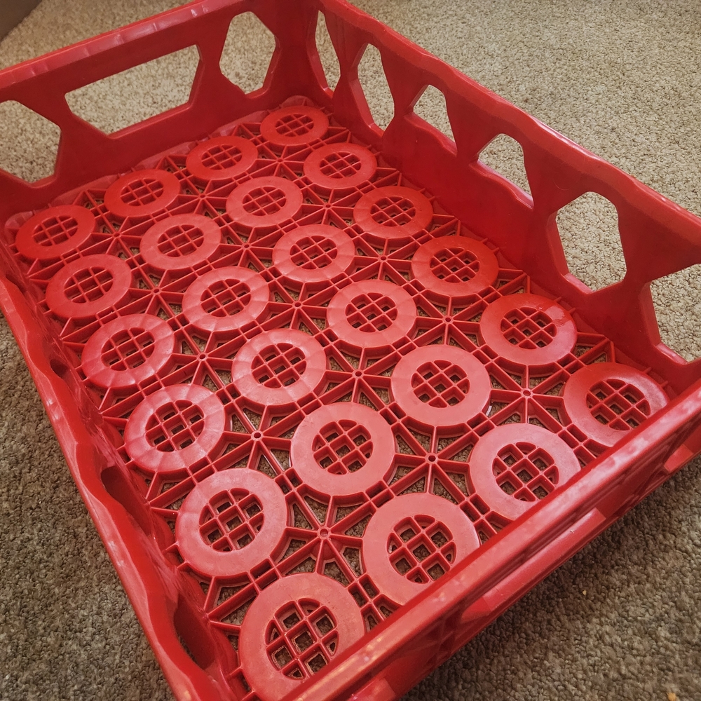 Coca Cola Red Storage Crate